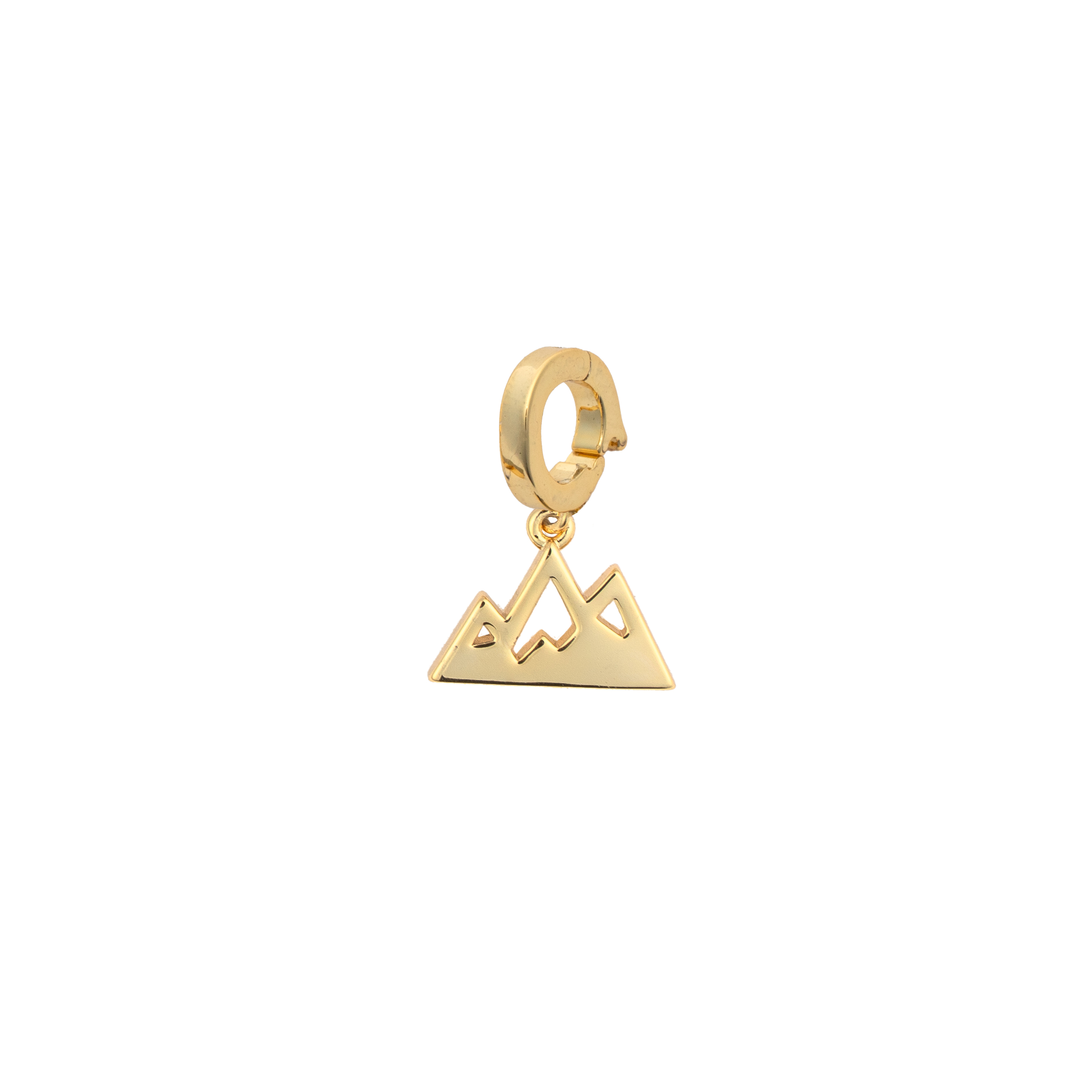 Picture of gold tri mountain designed for charming charm