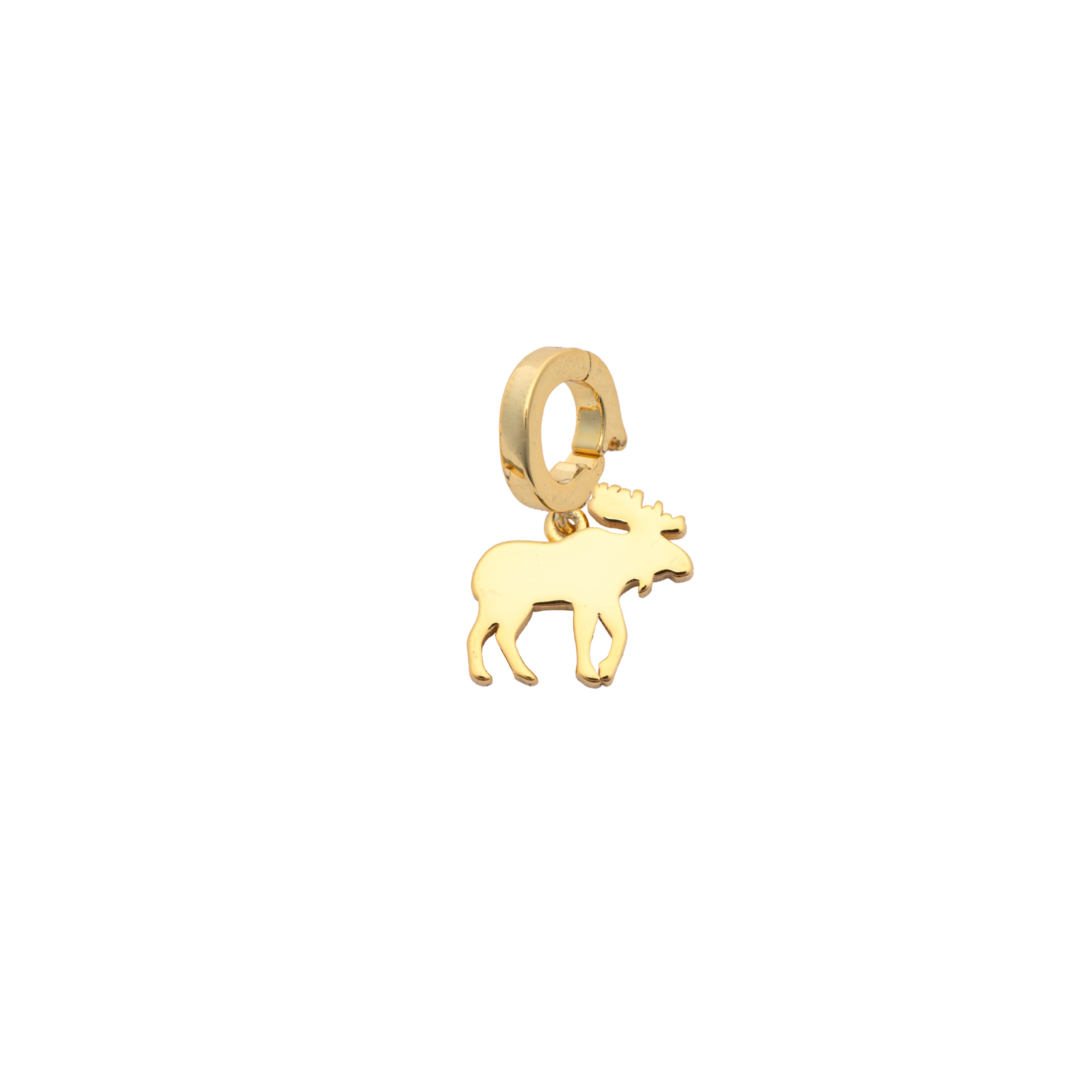 Picture of gold moose designed for charming charm