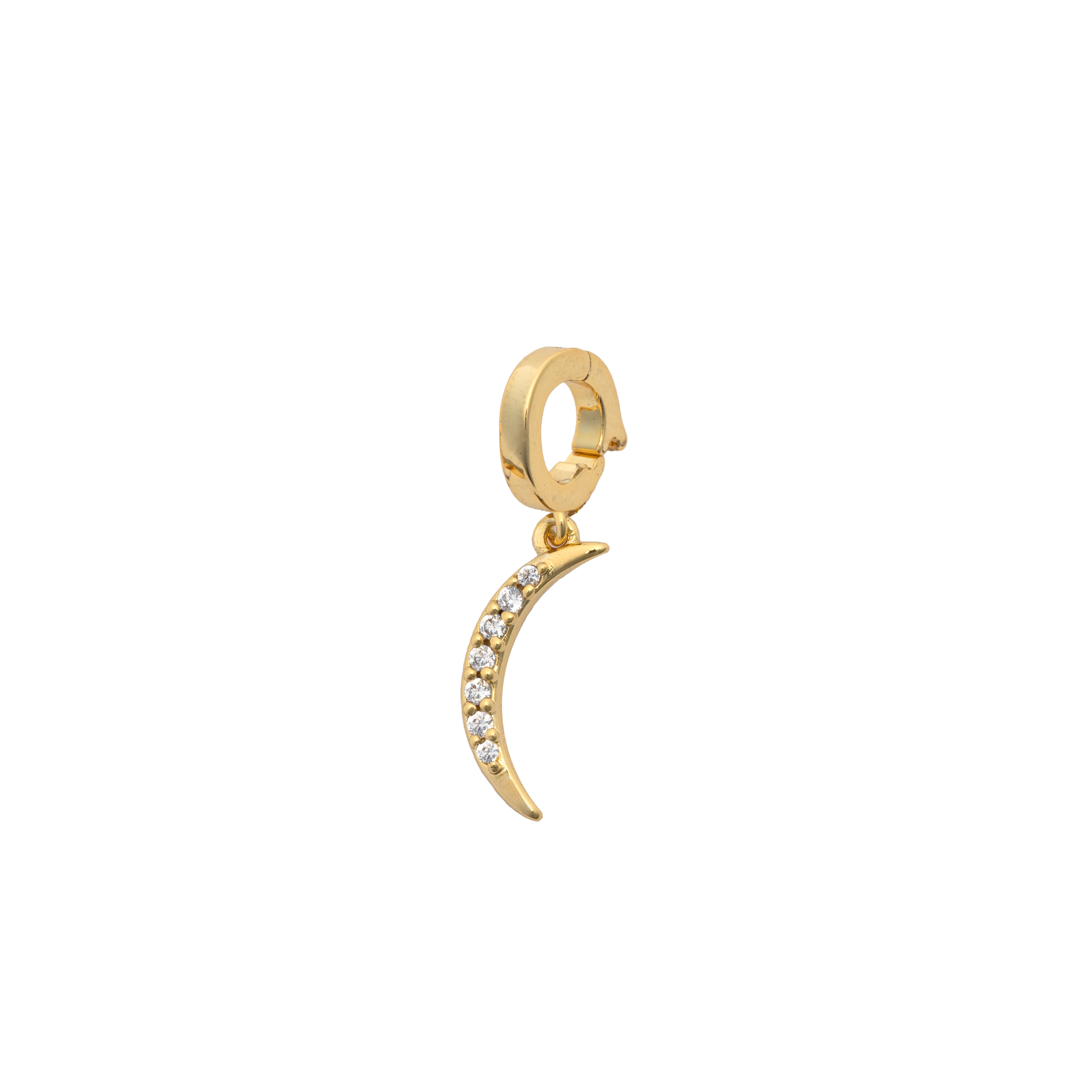 Picture of gold full moon designed for charming charm