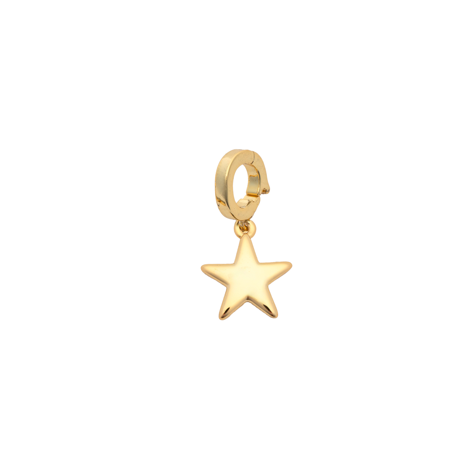 Picture of gold star designed for charming charm