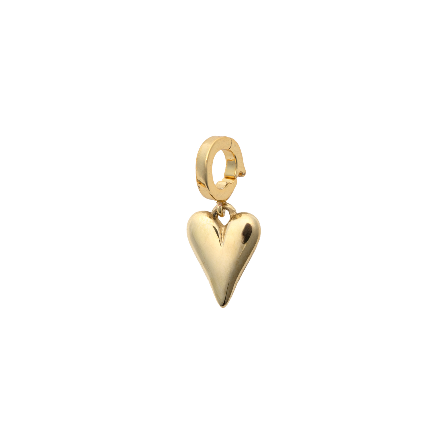 Picture of gold full heart designed for charming charm