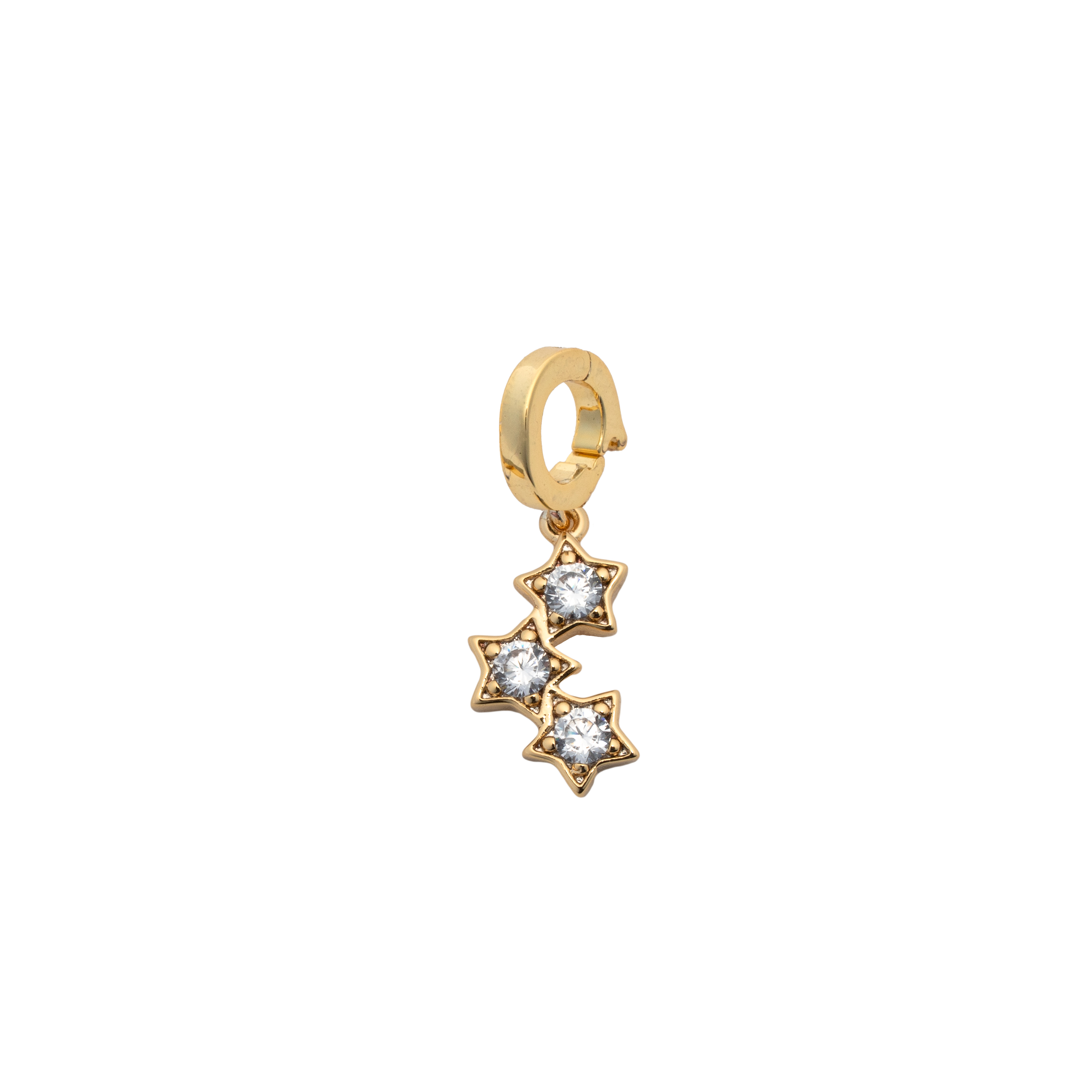 Picture of gold trio star charm