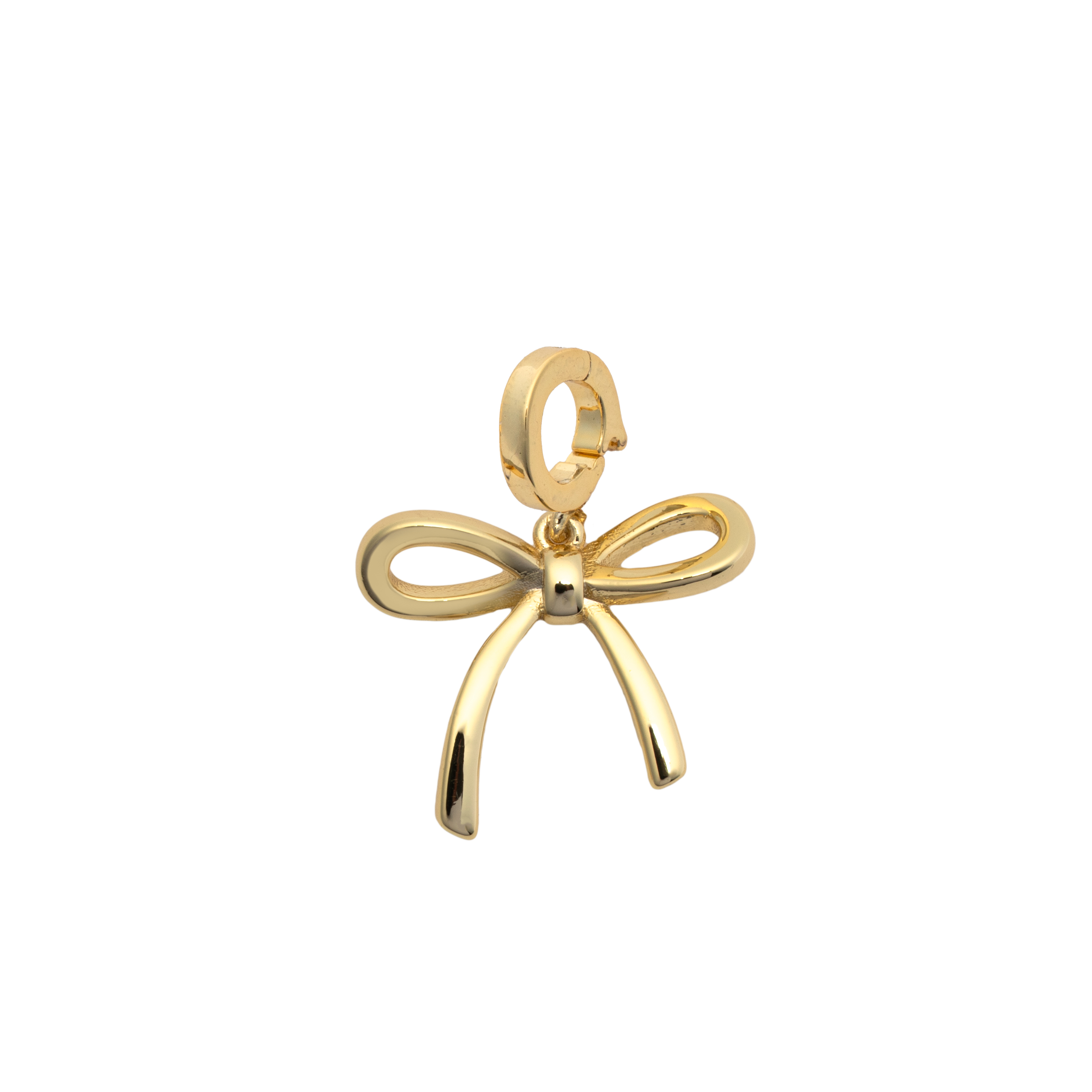 Picture of gold bow charm