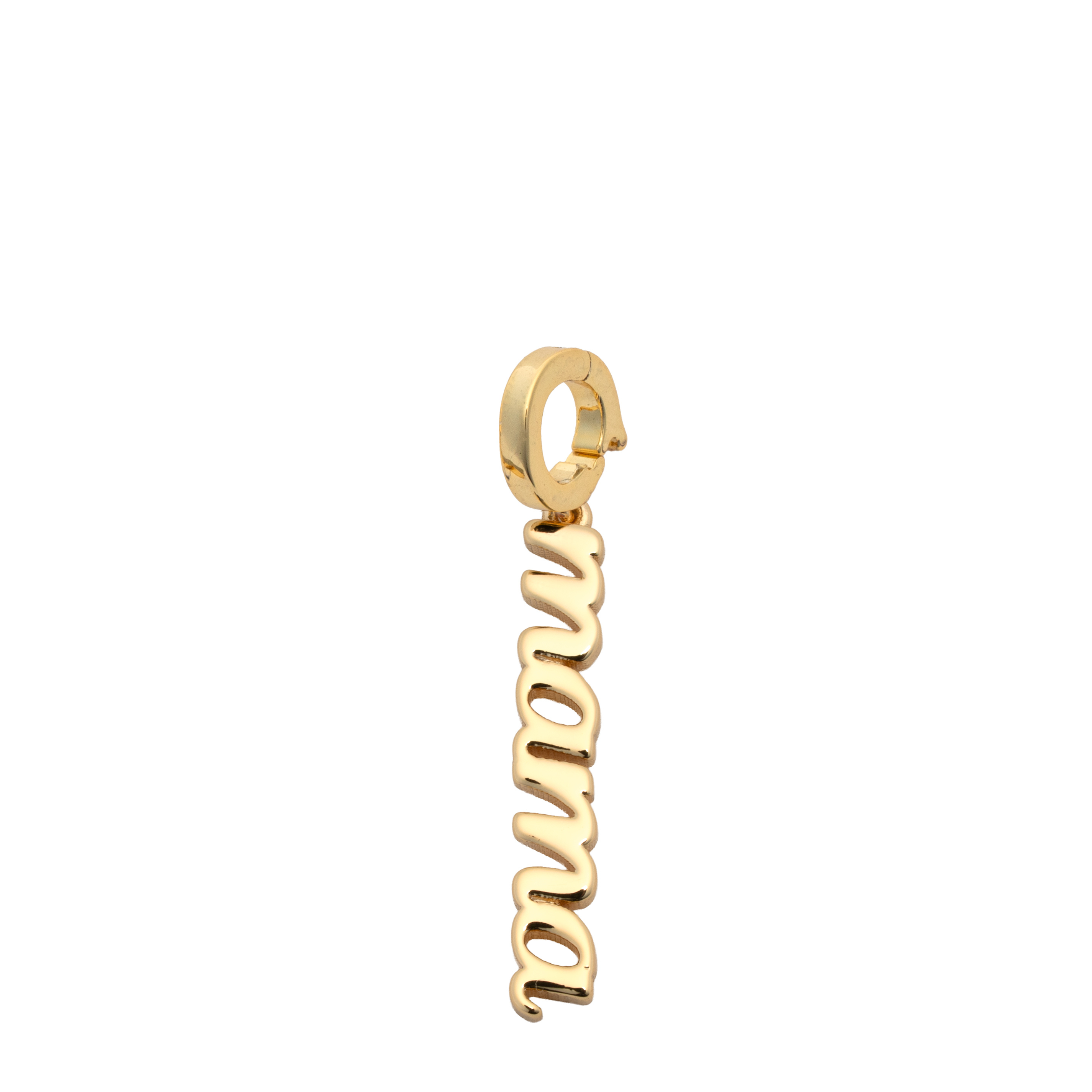 Picture of gold large mama charm