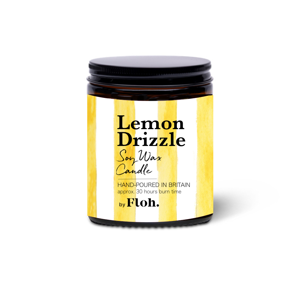 Picture of Lemon Drizzle Apothecary Candle