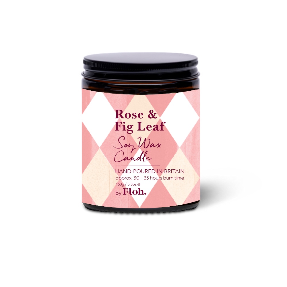 Picture of Rose & Fig Leaf Apothecary Candle