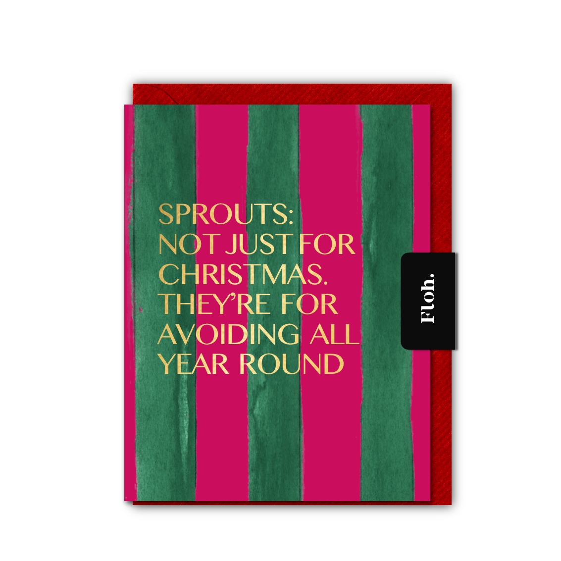 Picture of Sprouts (Stripes) Card (Cello-Free)