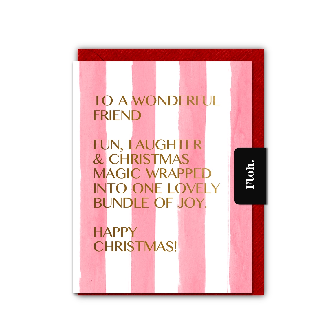 Picture of Friend (Stripes) Card (Cello-Free)