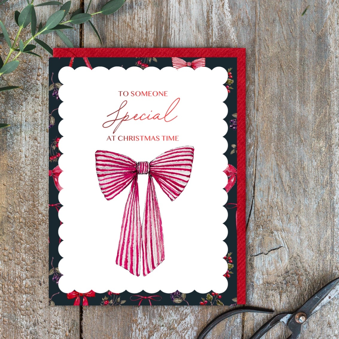 Picture of To Someone Special at Christmas Time Card (cello f