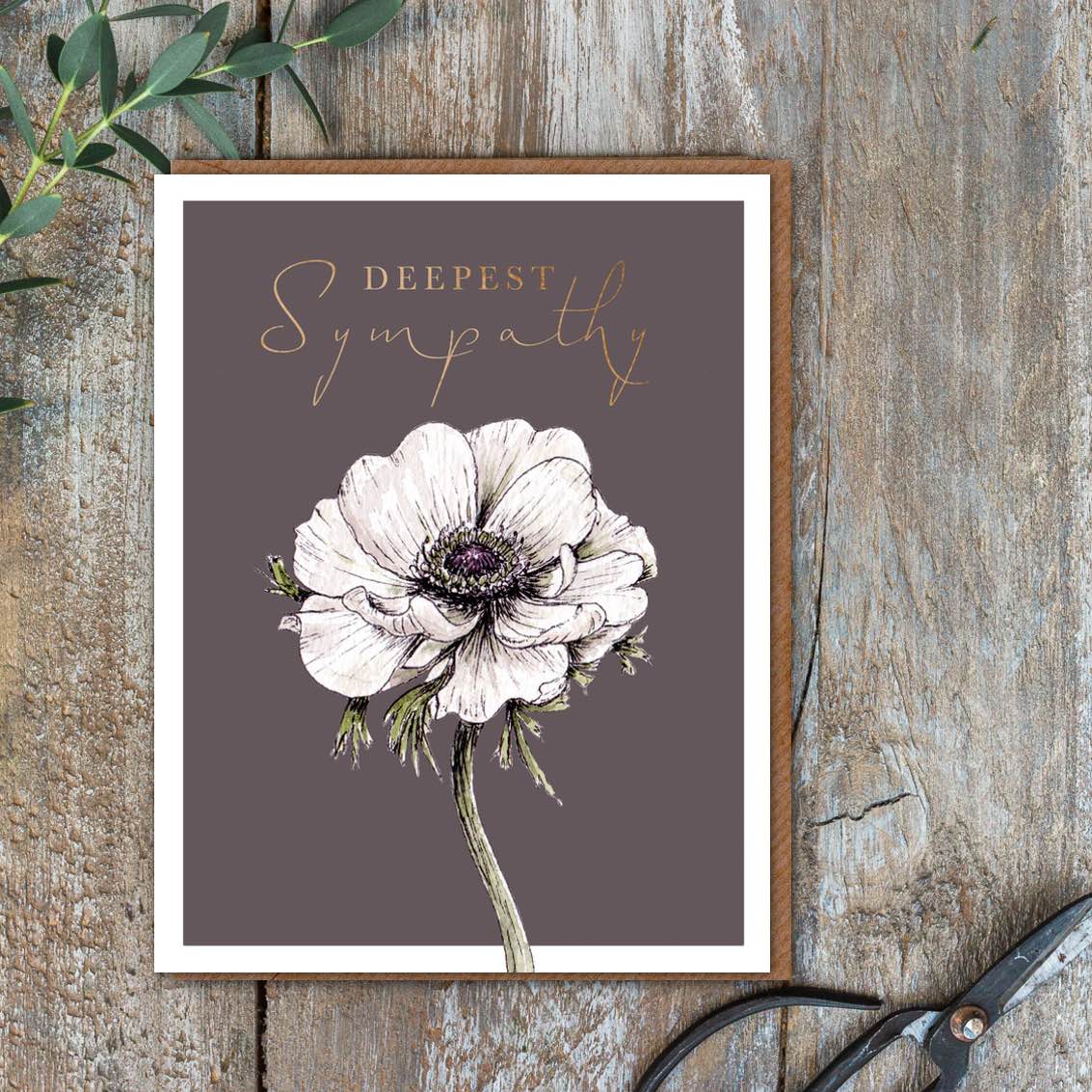 Picture of Deepest Sympathy Card (cello free)