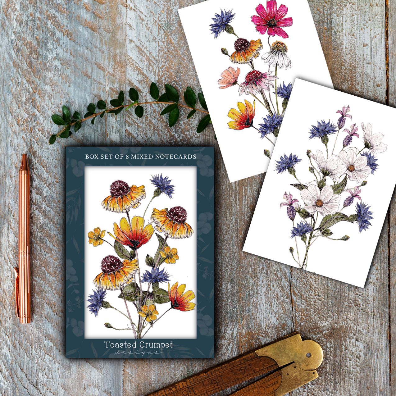 Picture of Regency Garden Wildflower Meadows Boxed Notecards
