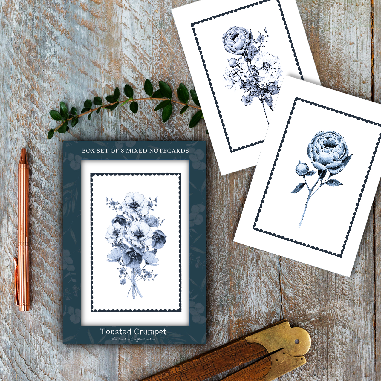 Picture of Chateau Boxed Set of 8 Mixed Notecards