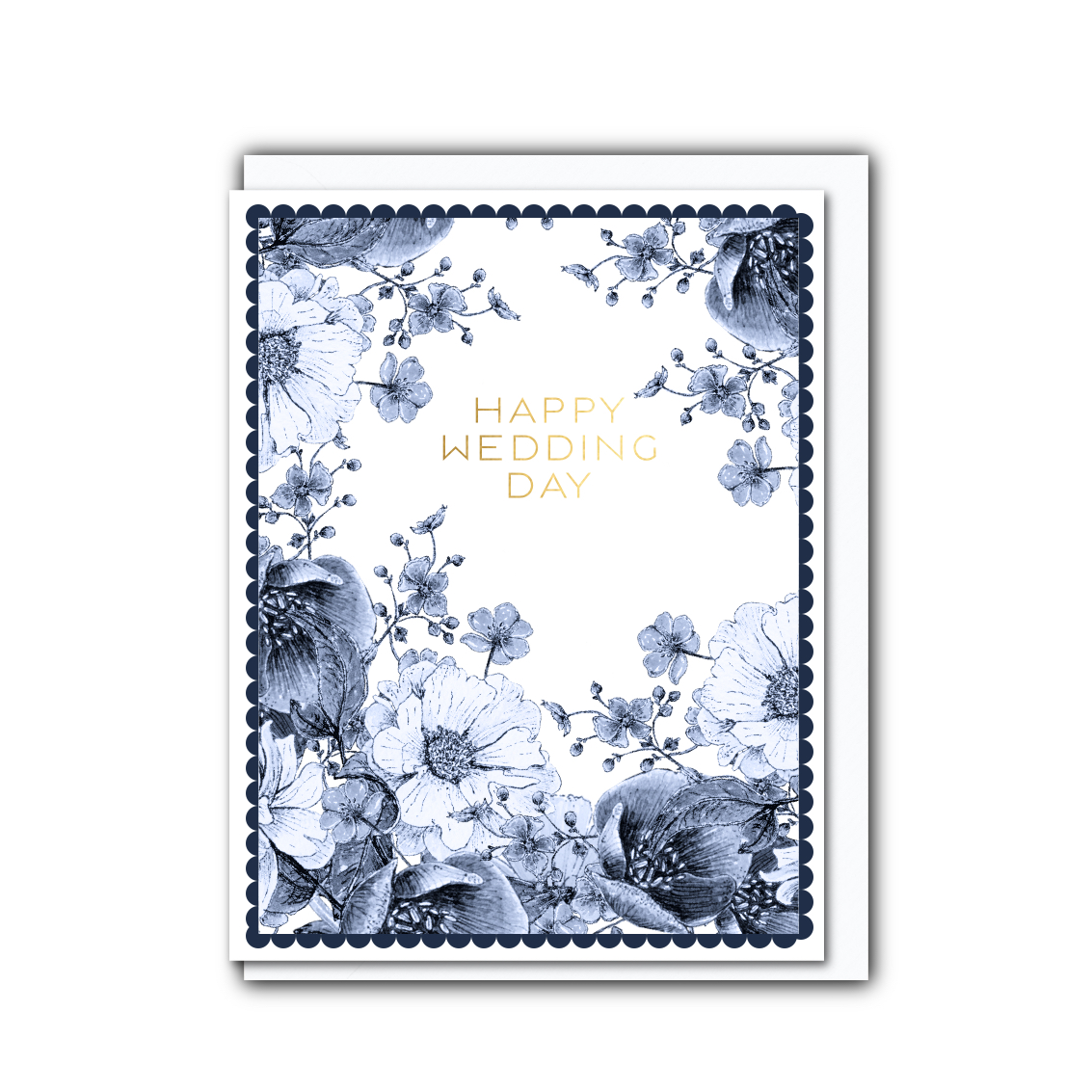 Picture of Happy Wedding Day (Chateau) Card (Cello-Free)