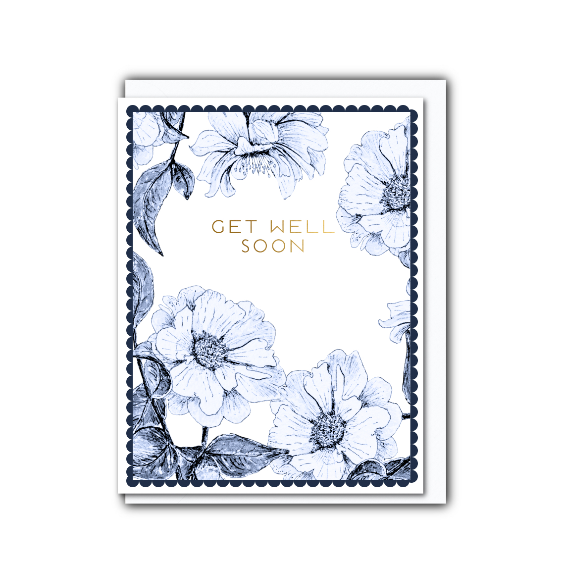 Picture of Get Well Soon (Chateau) Card (Cello-Free)