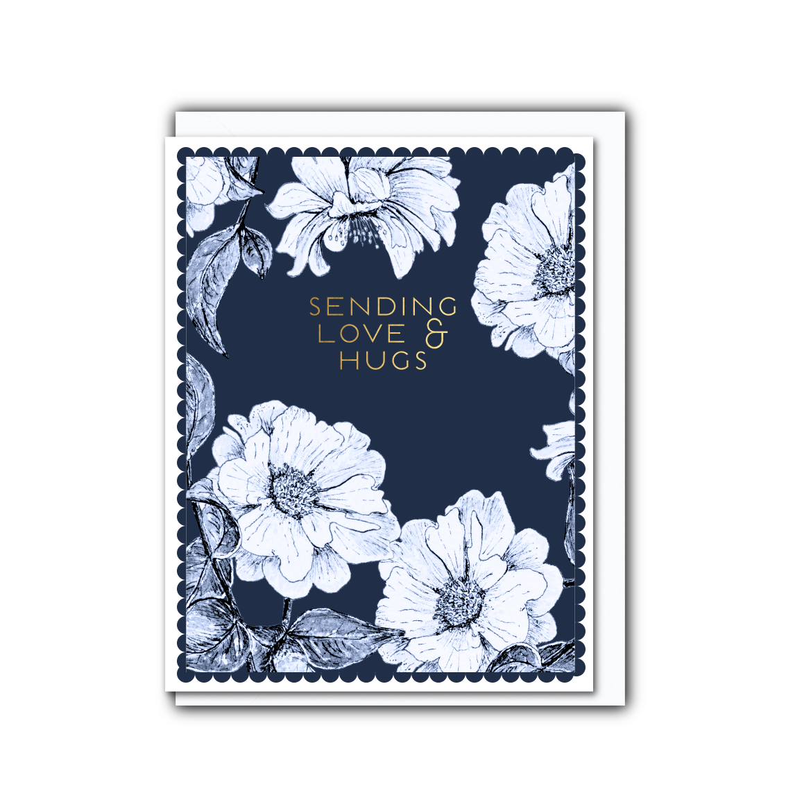 Picture of Sending Love & Hugs (Chateau) Card (Cello-Free) -
