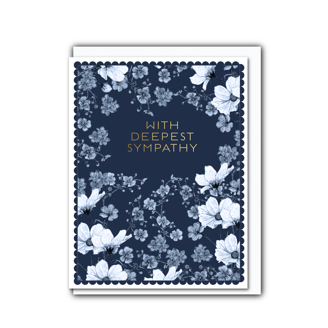 Picture of With Deepest Sympathy (Chateau) Card (Cello-Free)