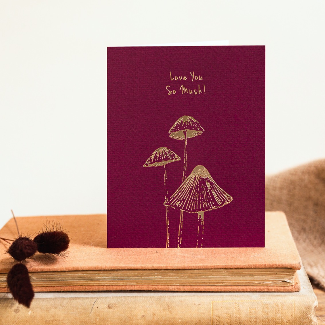 Picture of Love You So Mush Card (Cello-Free)
