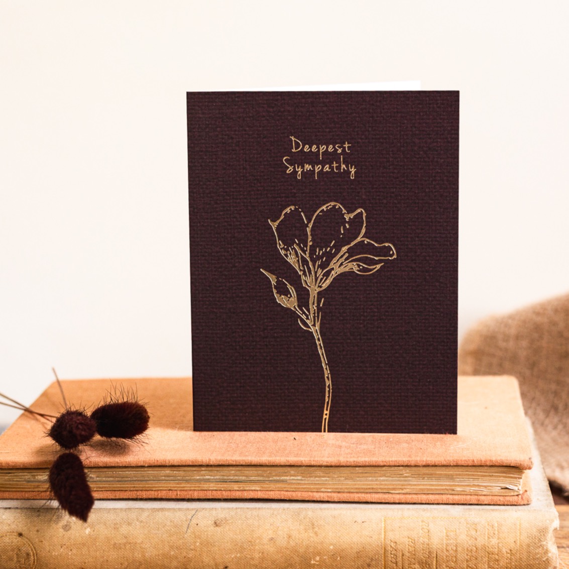 Picture of Deepest Sympathy Card (Cello-Free)