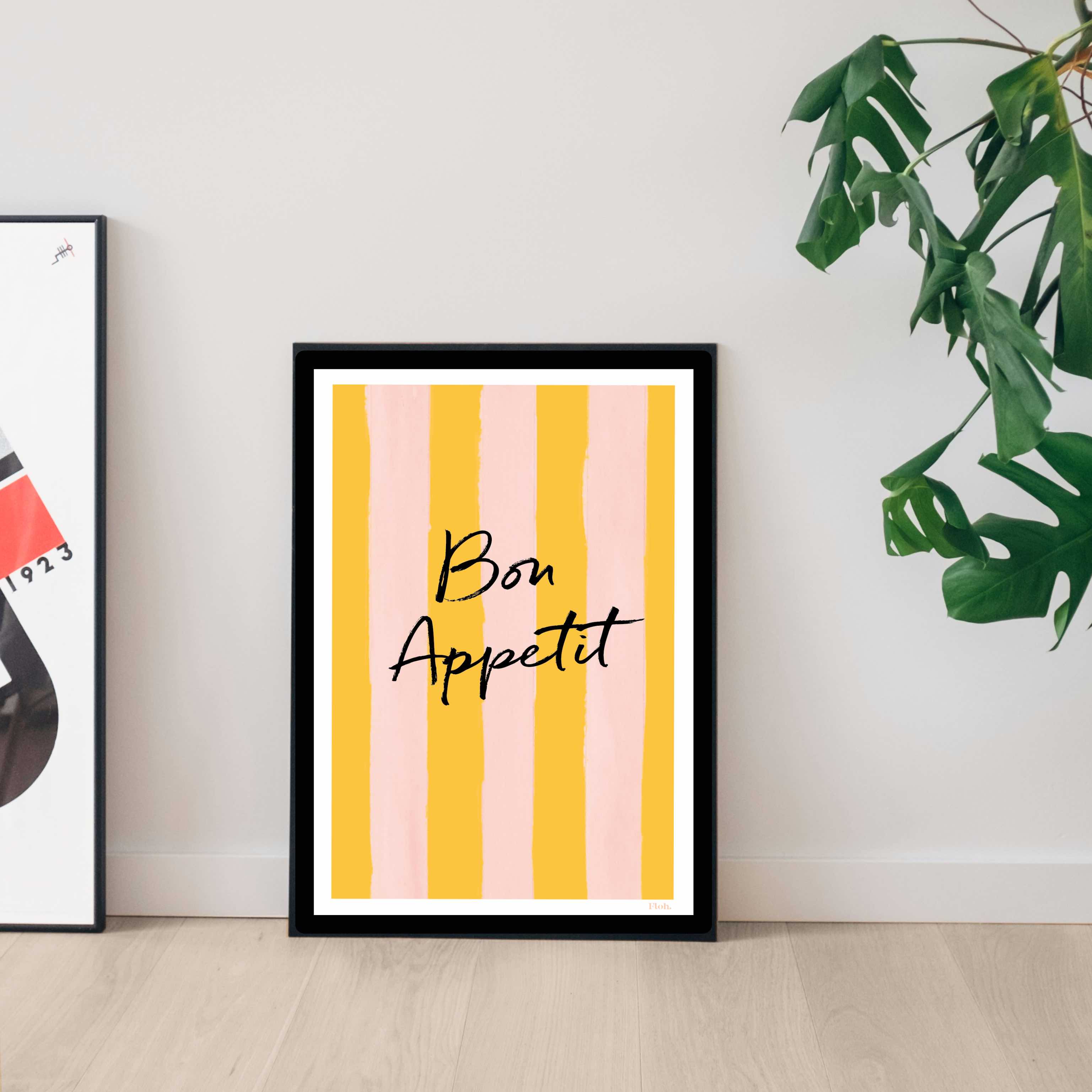 Picture of Bon Appetit A4 Digital Print