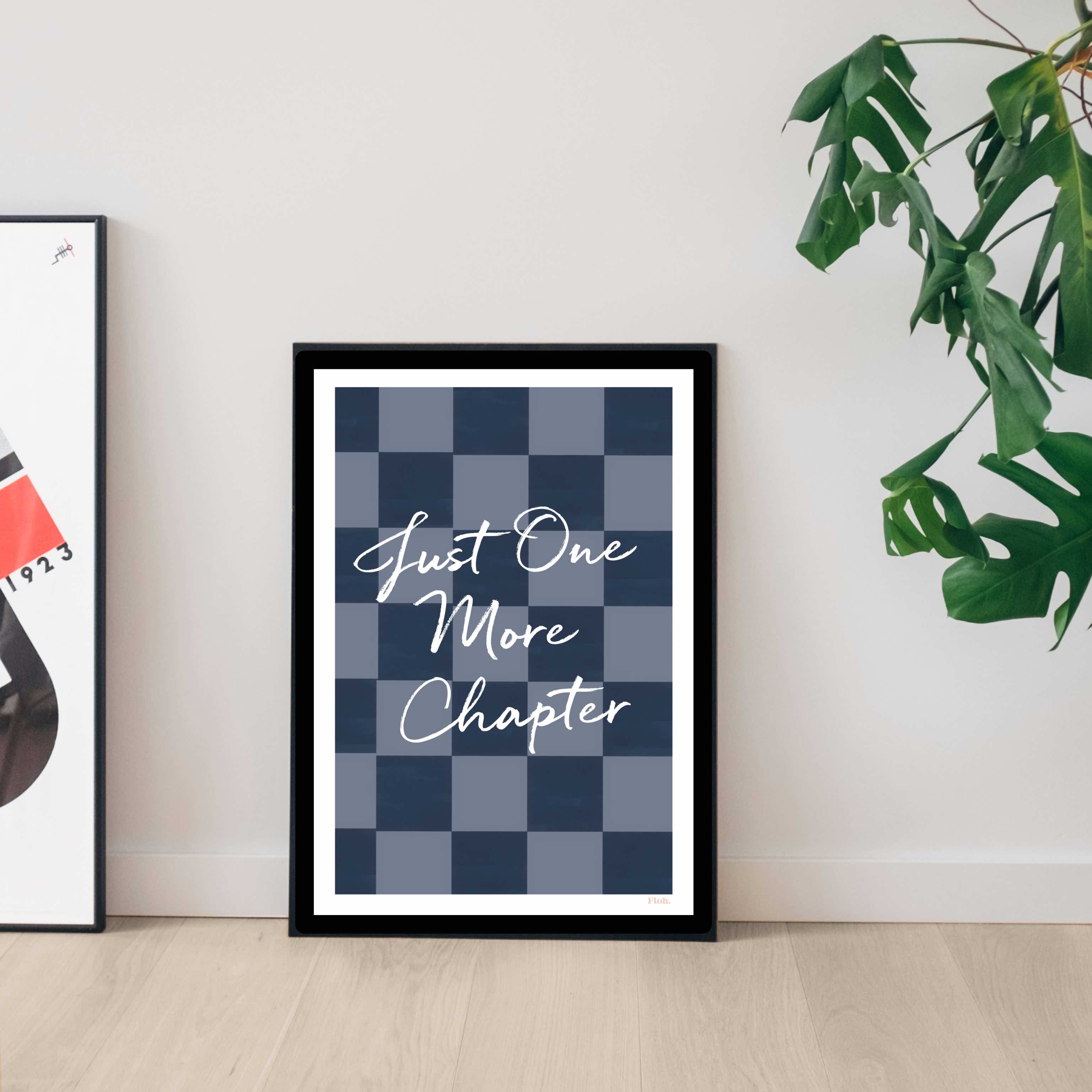 Picture of Just one more Chapter A4 Digital Print
