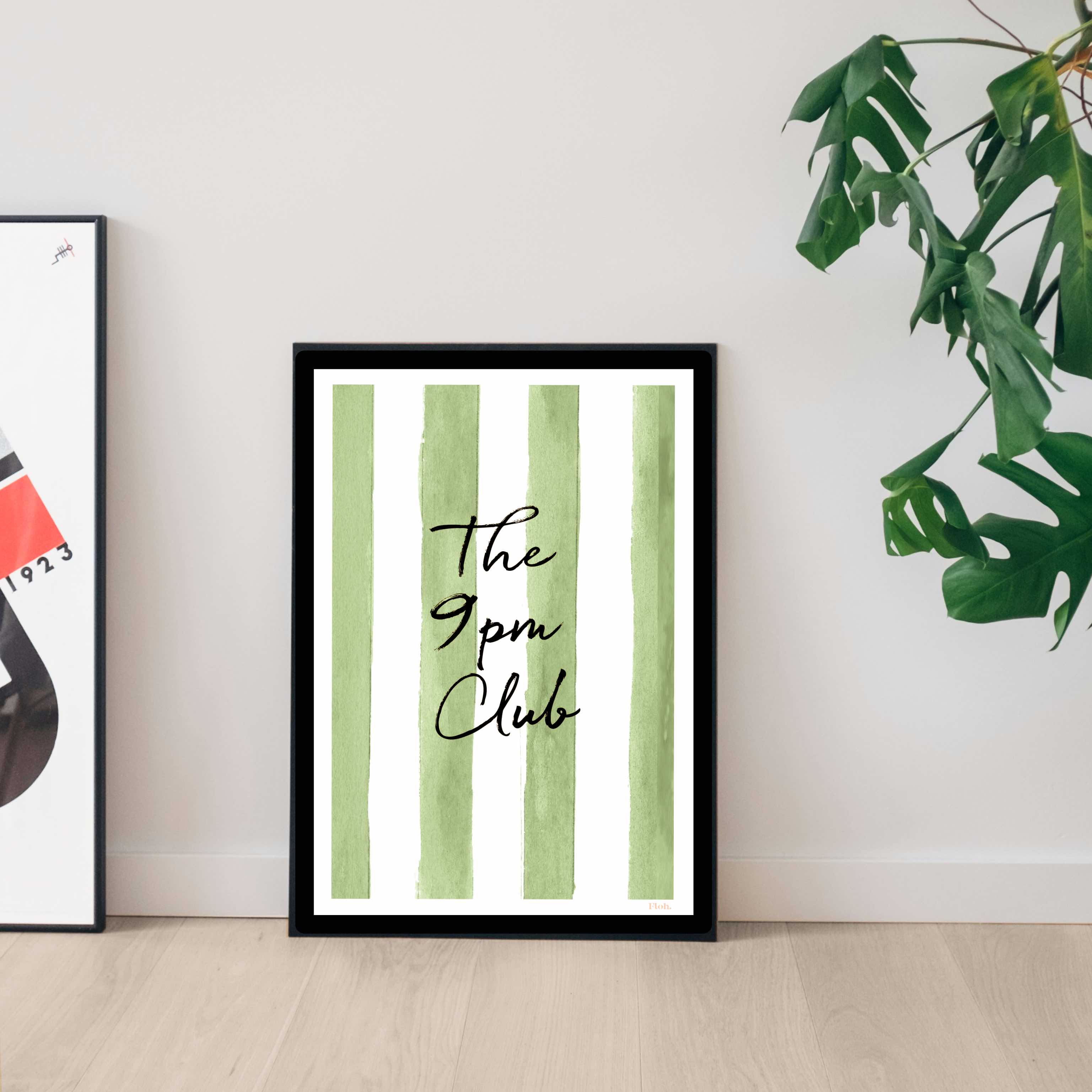 Picture of The 9pm Club A4 Digital Print