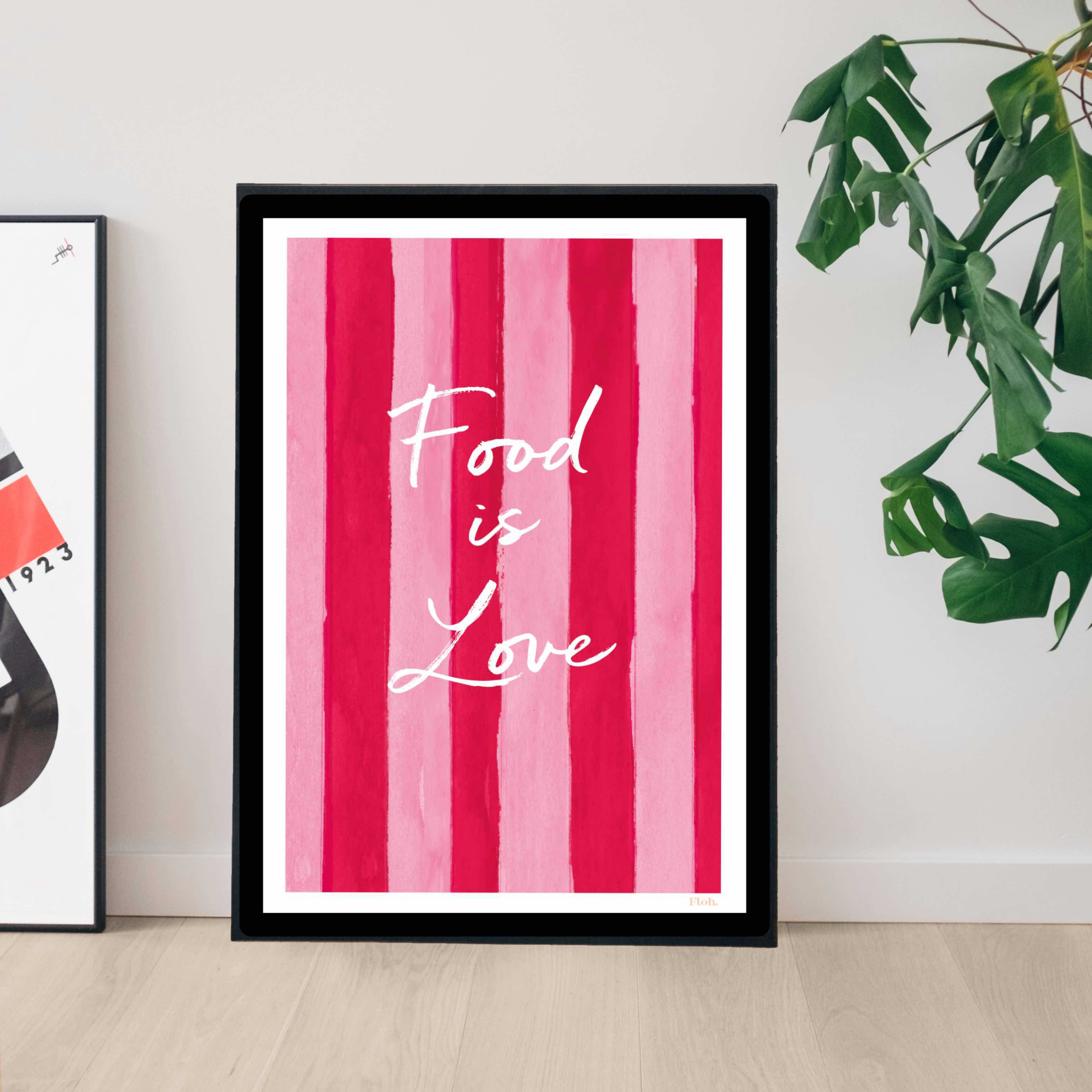 Picture of Food is Love A3 Digital Print