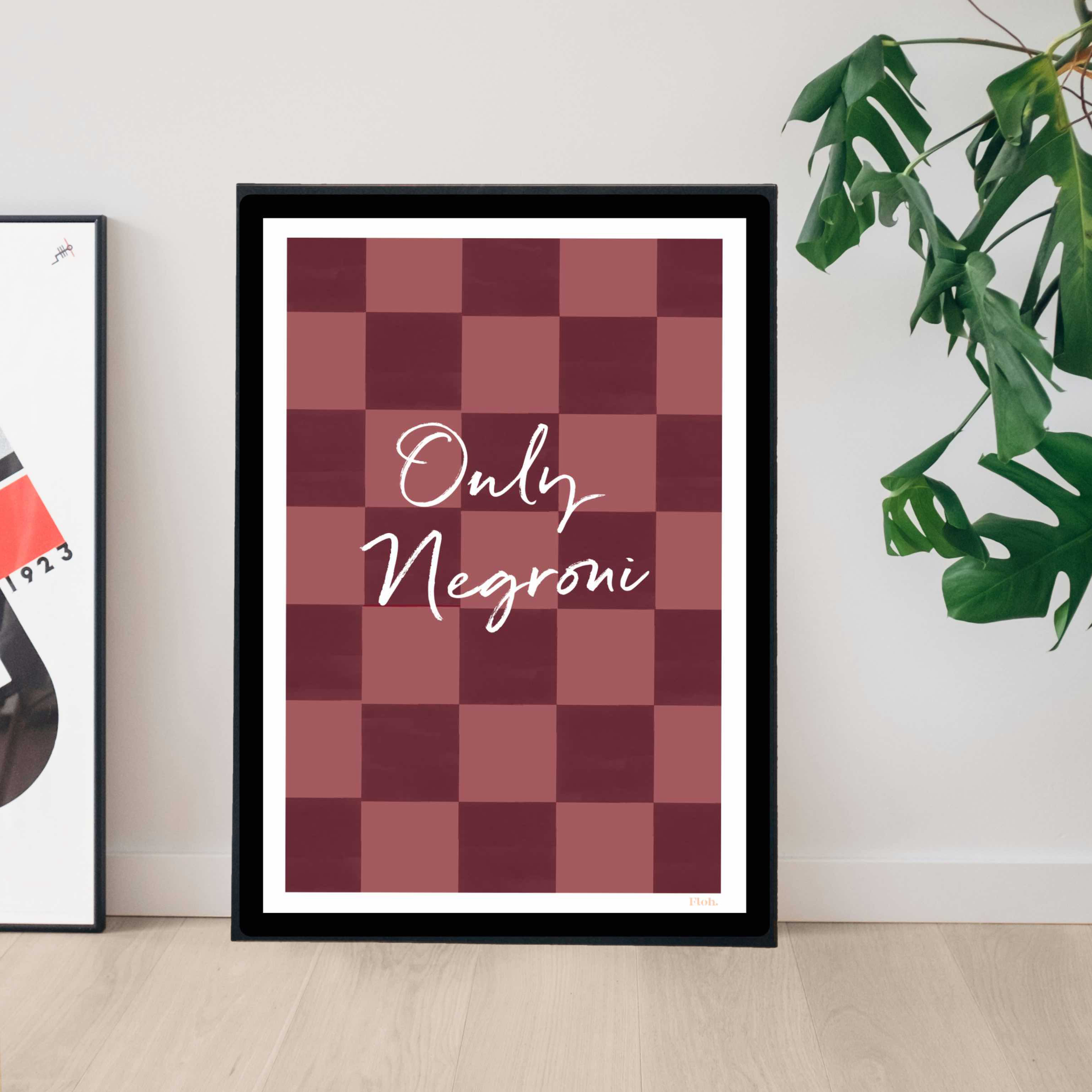 Picture of Only Negroni A3 Digital Print