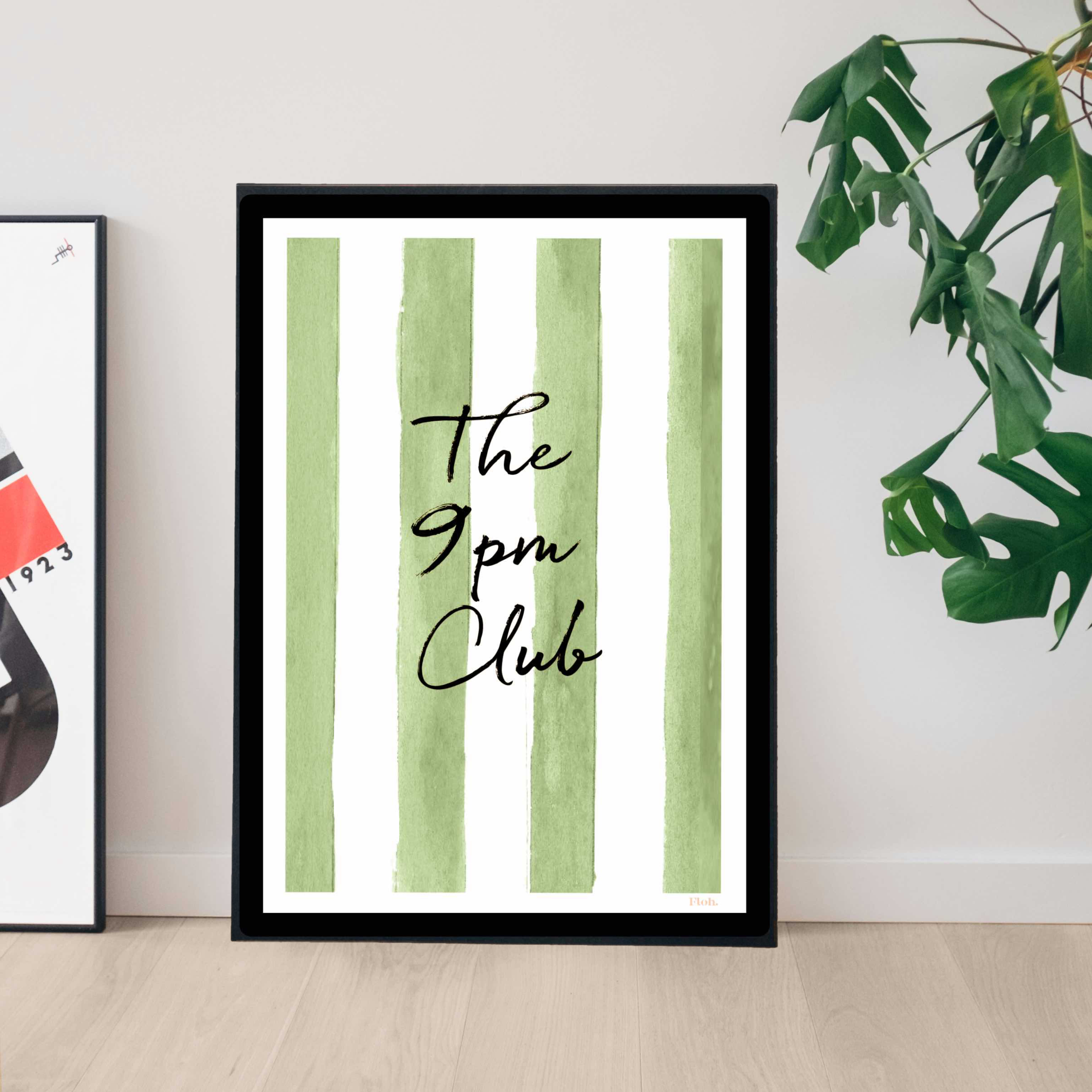 Picture of The 9pm Club A3 Digital Print