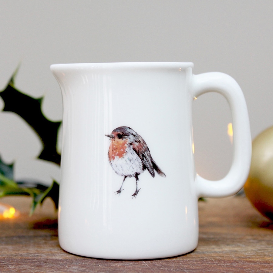 Picture of Robin Mini Jug in a Gift Box