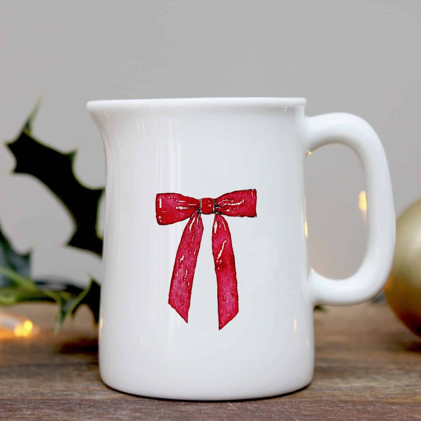 Picture of Bow Mini Jug in a Gift Box-