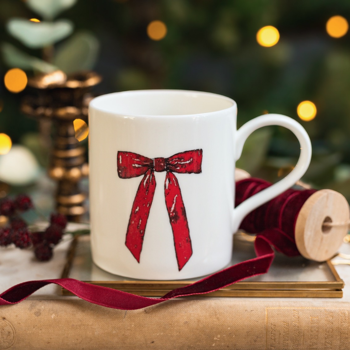 Picture of Bow Mug in a Gift Box -