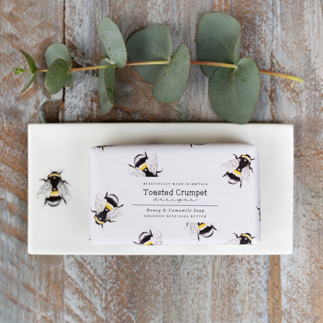 Picture of Bee Rectangular Soap Dish