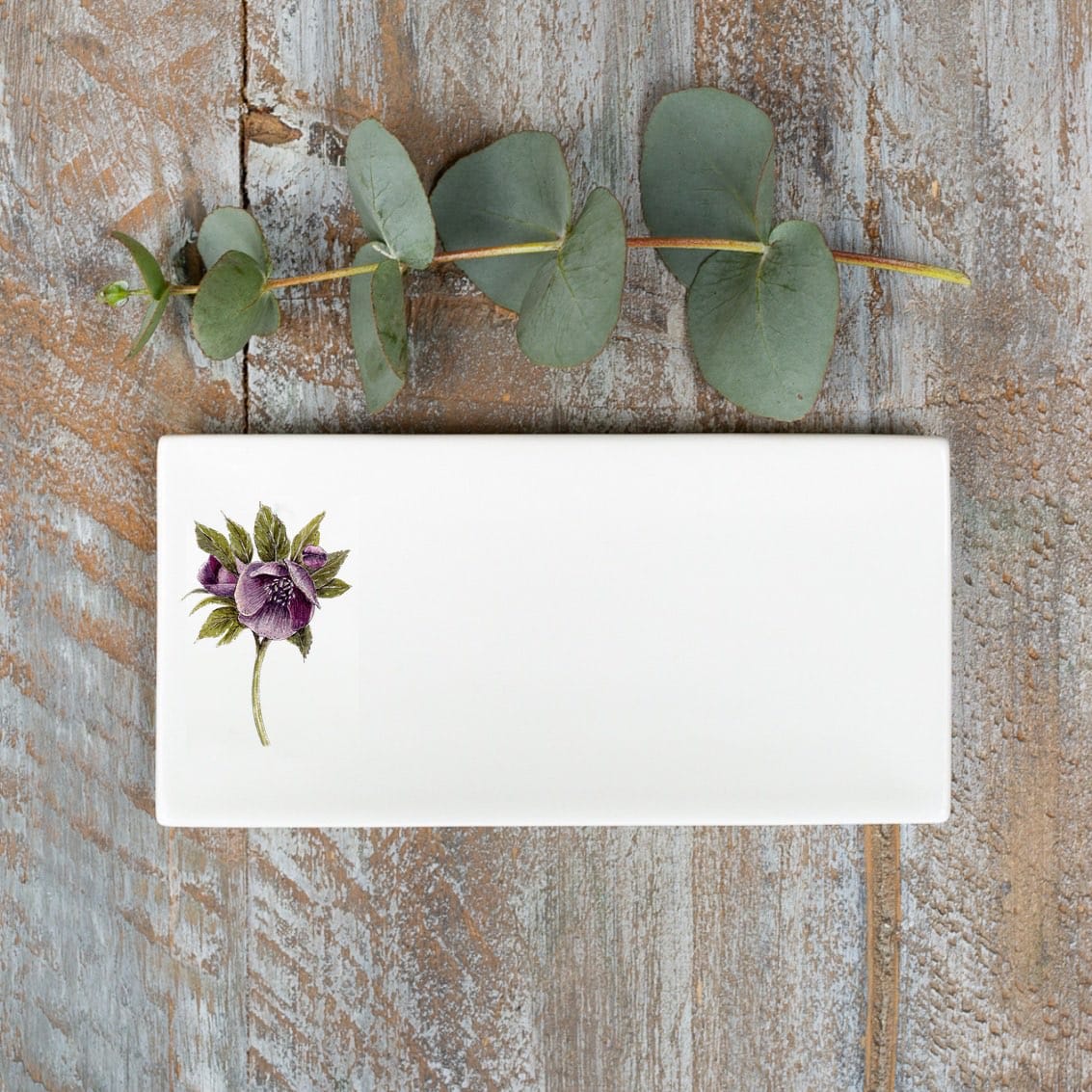 Picture of Hellebore Rectangular Soap Dish