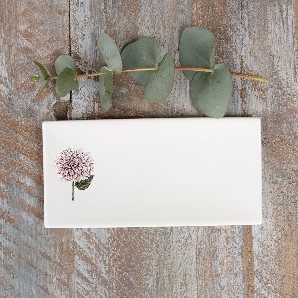 Picture of Dahlia Rectangular Soap Dish