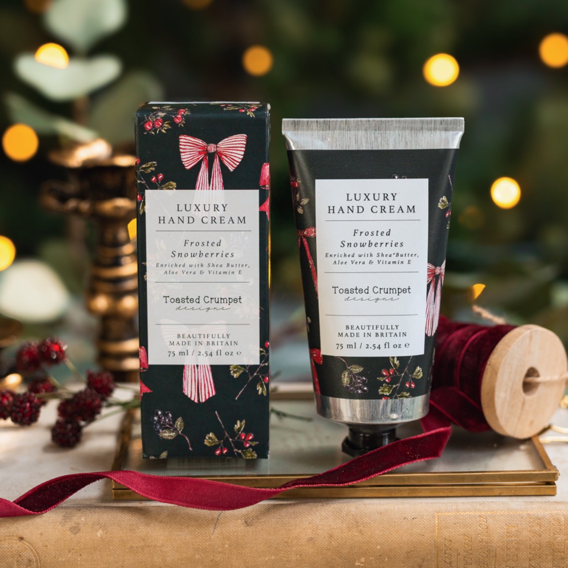 Picture of Tester - Frosted Snowberries Luxury Hand Cream-