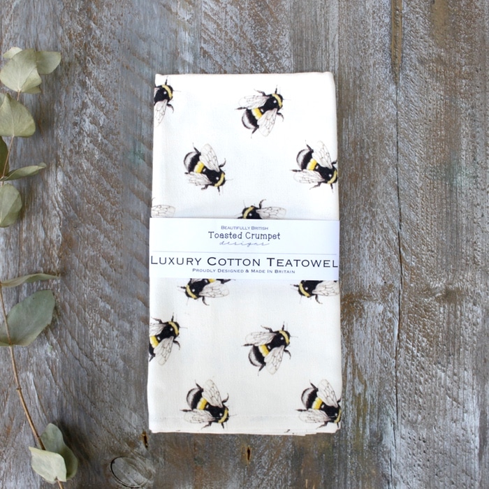 Picture of Bee Pure Tea Towel