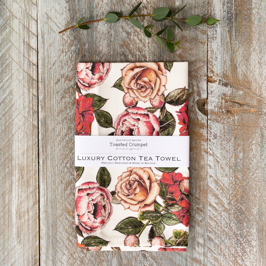 Picture of In Full Bloom Pure Tea Towel