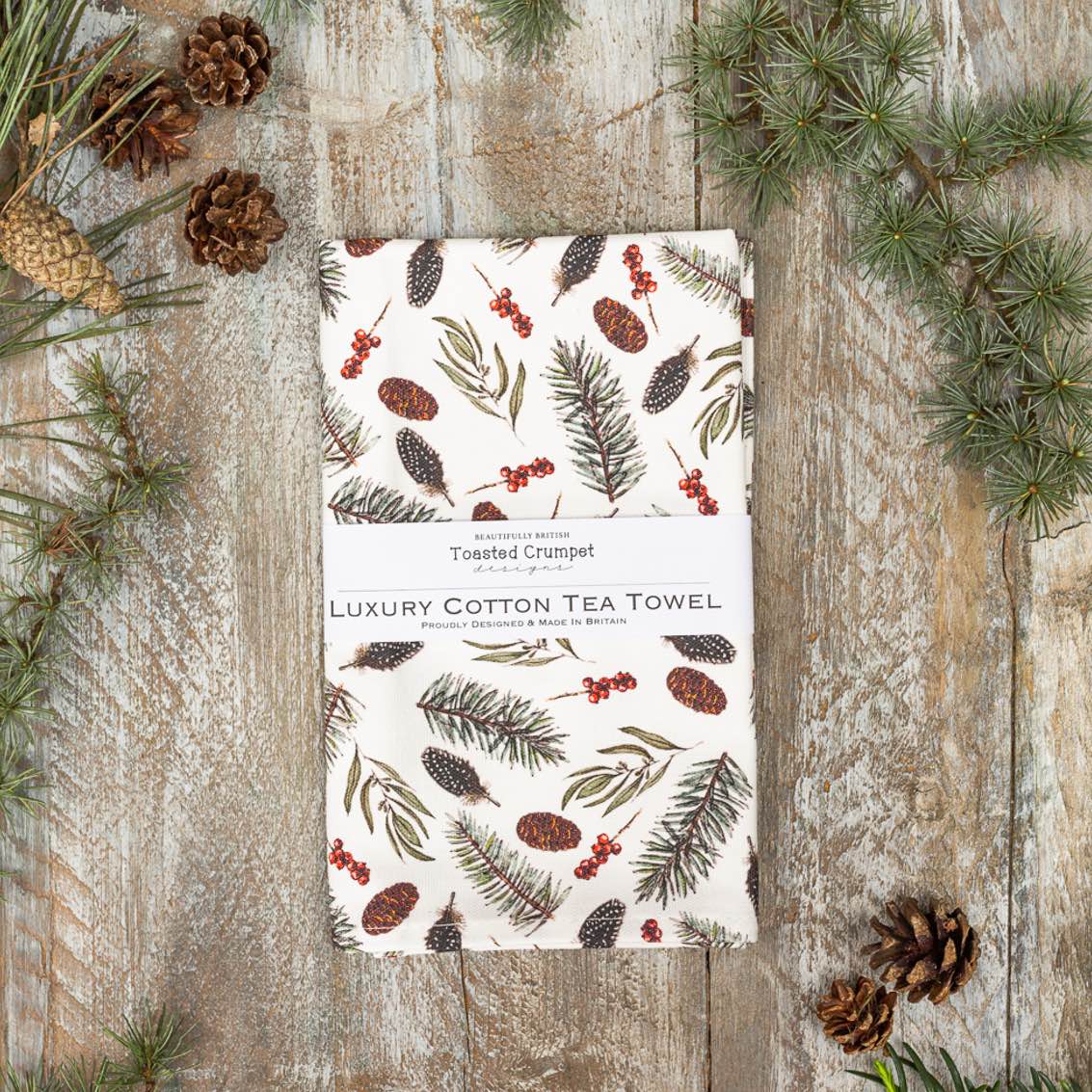 Picture of Winter Days tea towel