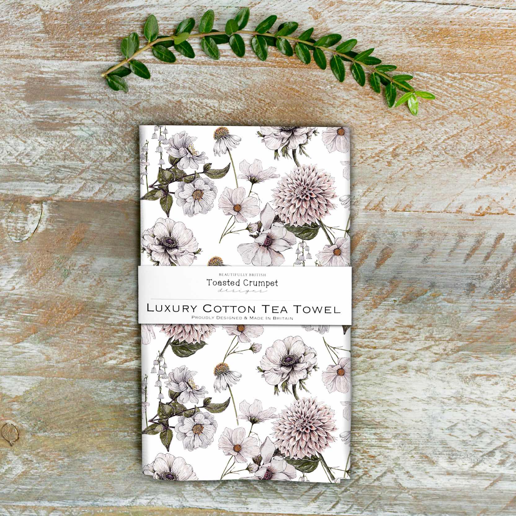 Picture of The Blanc Collection (Pure) Tea Towel