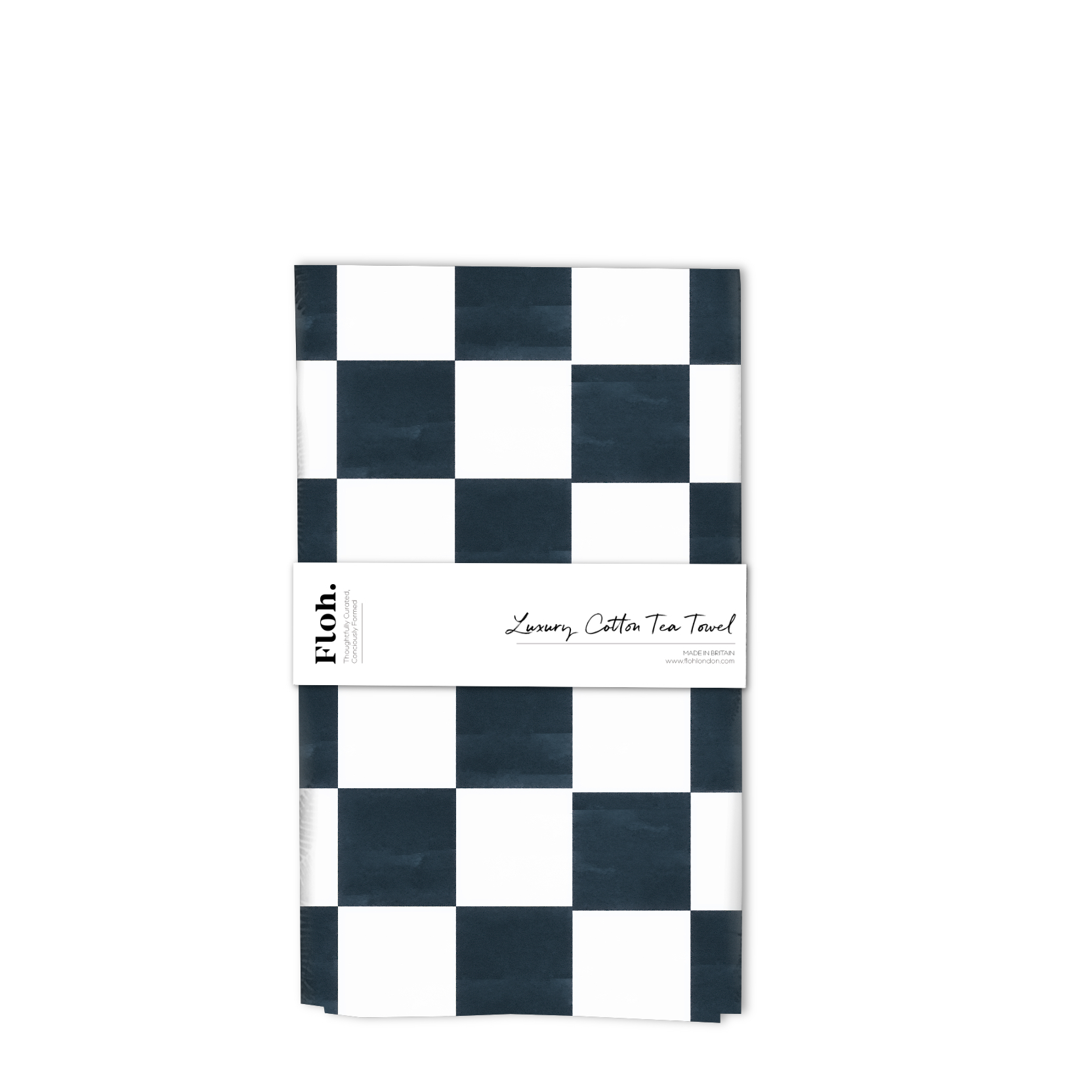 Picture of Espresso (Checkerboard) Tea Towel