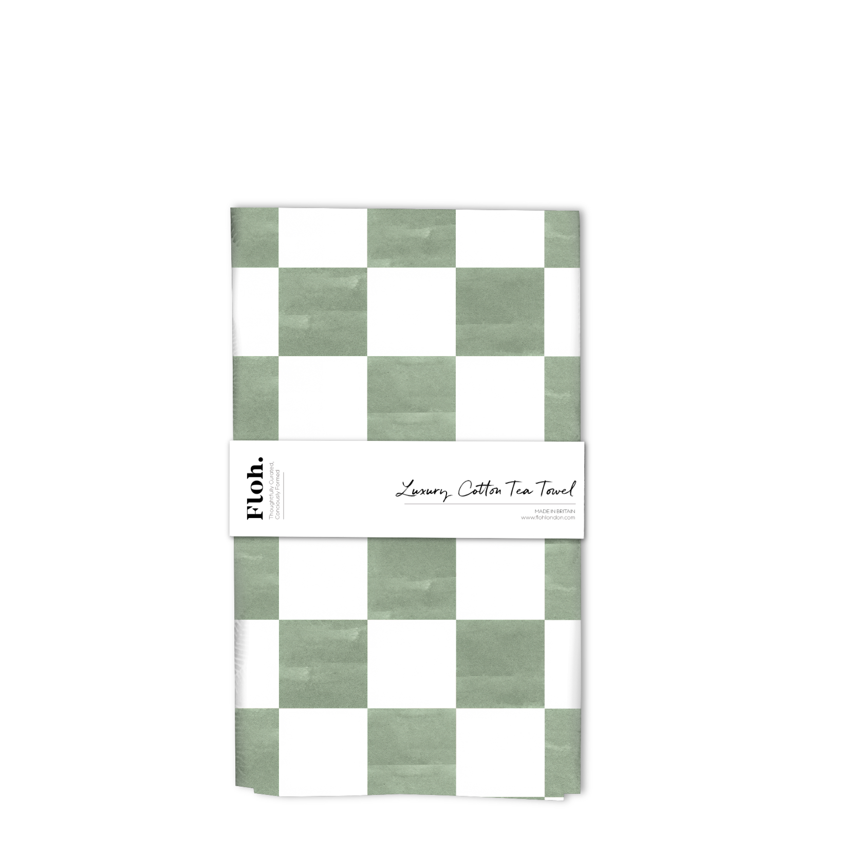 Picture of Matcha (Checkerboard) Tea Towel