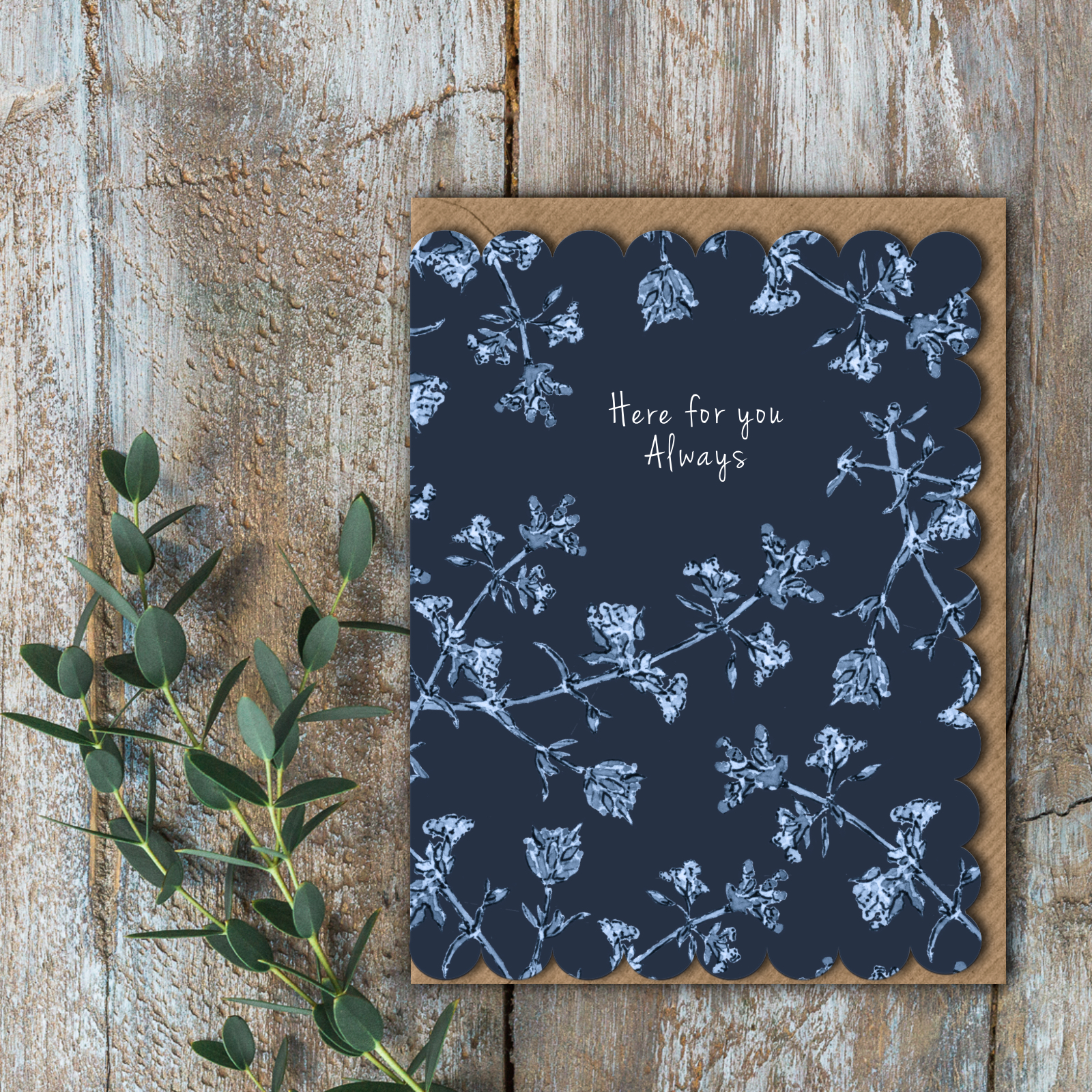 Picture of Here for you Always (Chateau) Card (Cello-Free)
