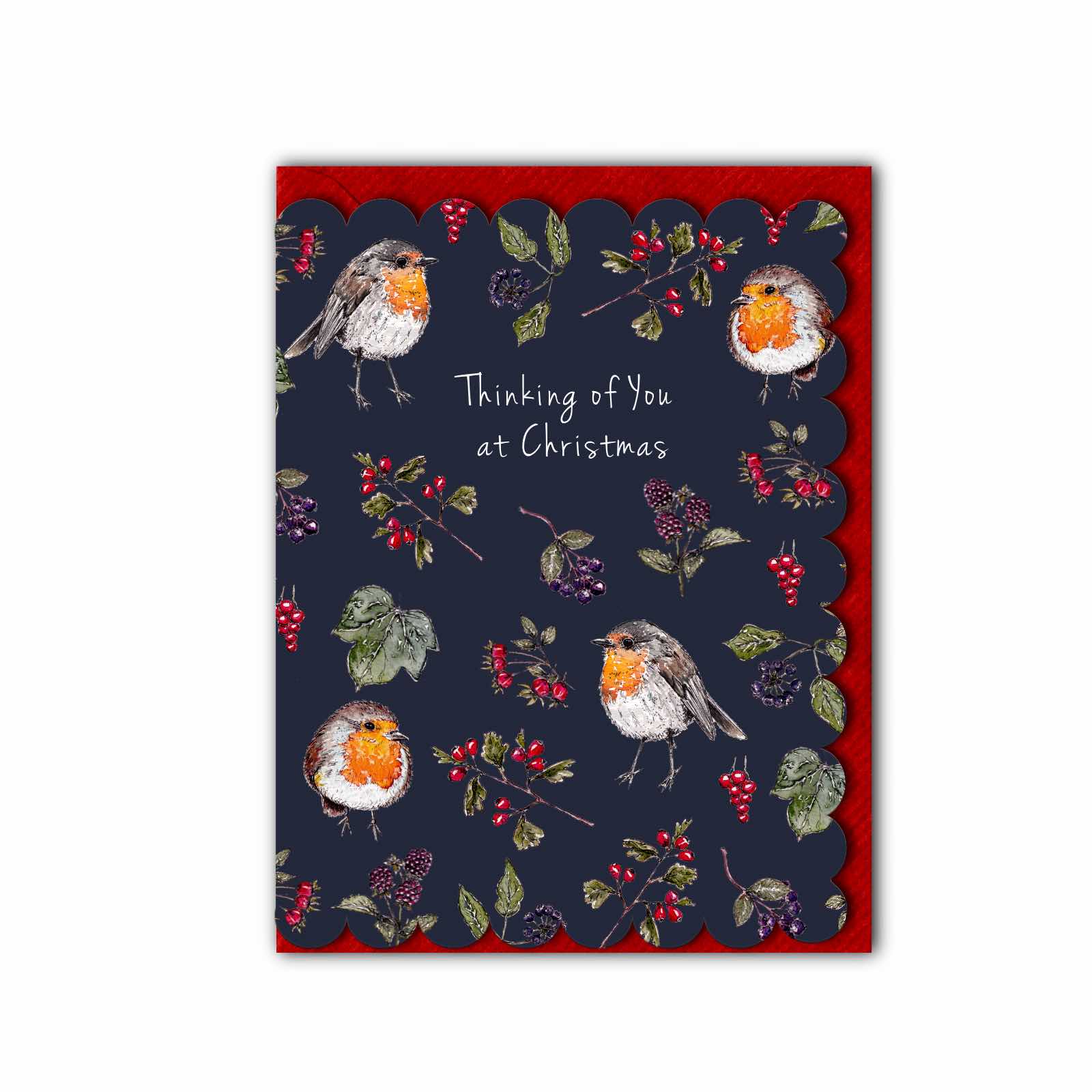 Picture of Thinking of You (Noir) Card (Cello-Free)