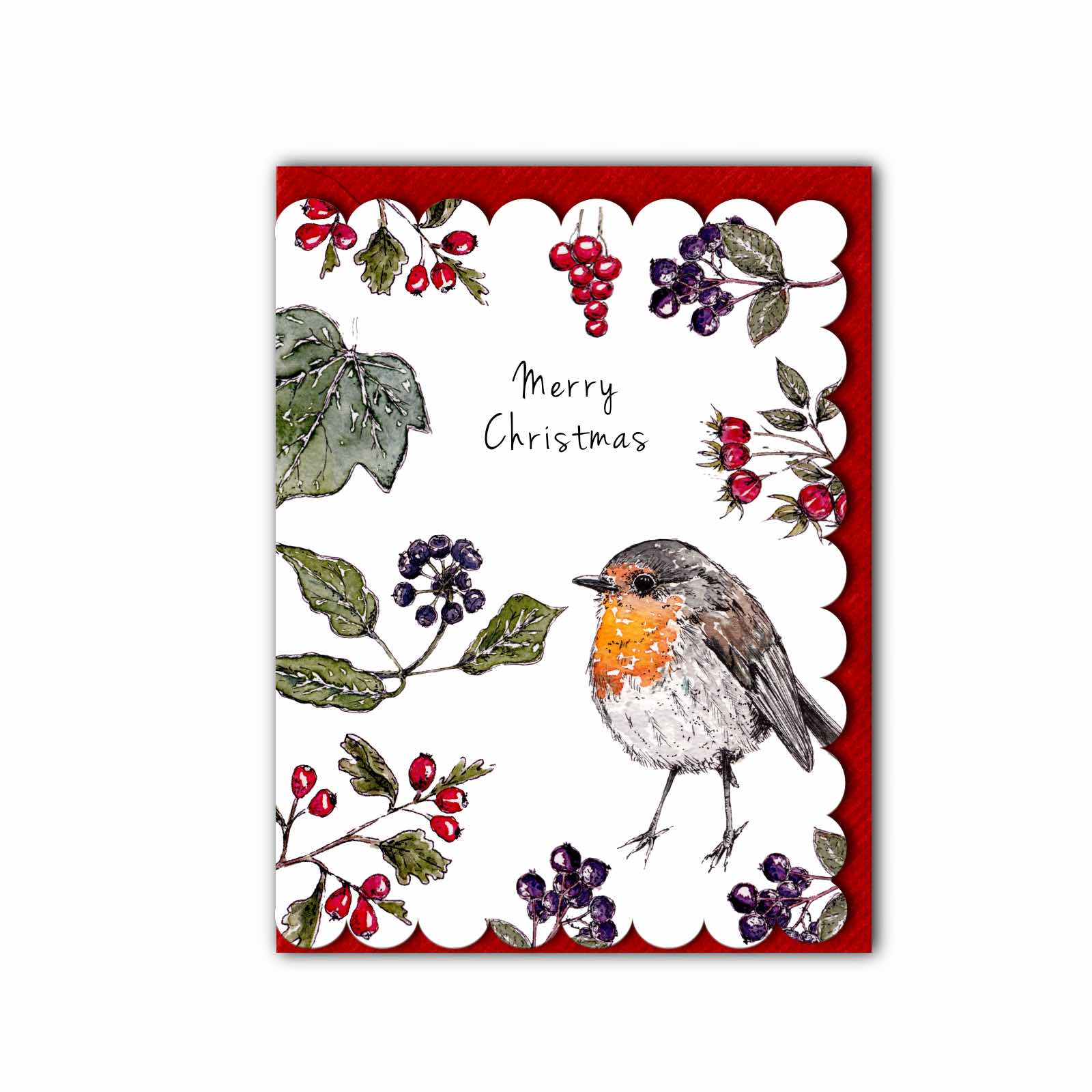 Picture of Merry Christmas (Pure) Card (Cello-Free)