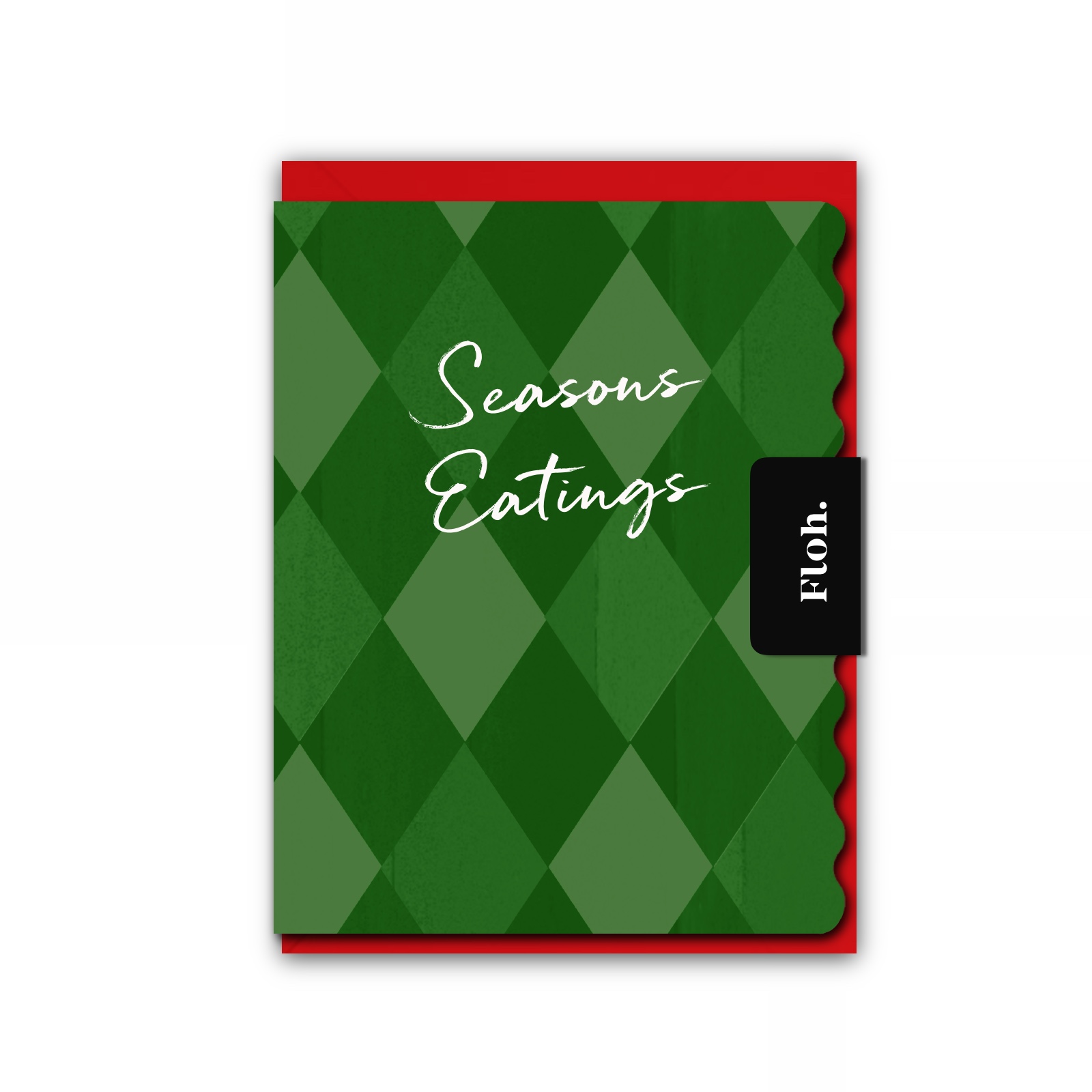 Picture of Seasons Eatings (Harlequin) Card (Cello-Free)