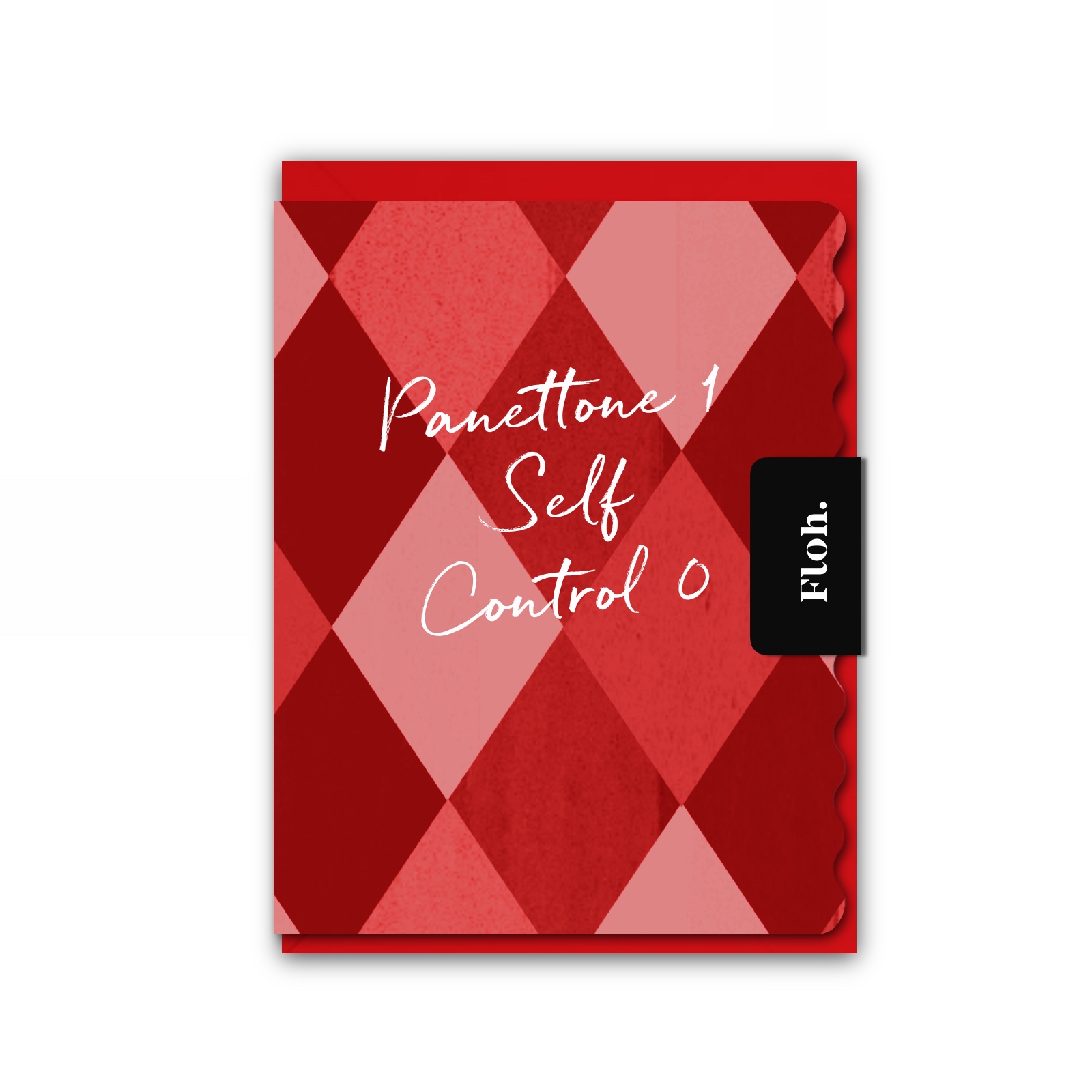 Picture of Panettone 1 (Harlequin) Card (Cello-Free)