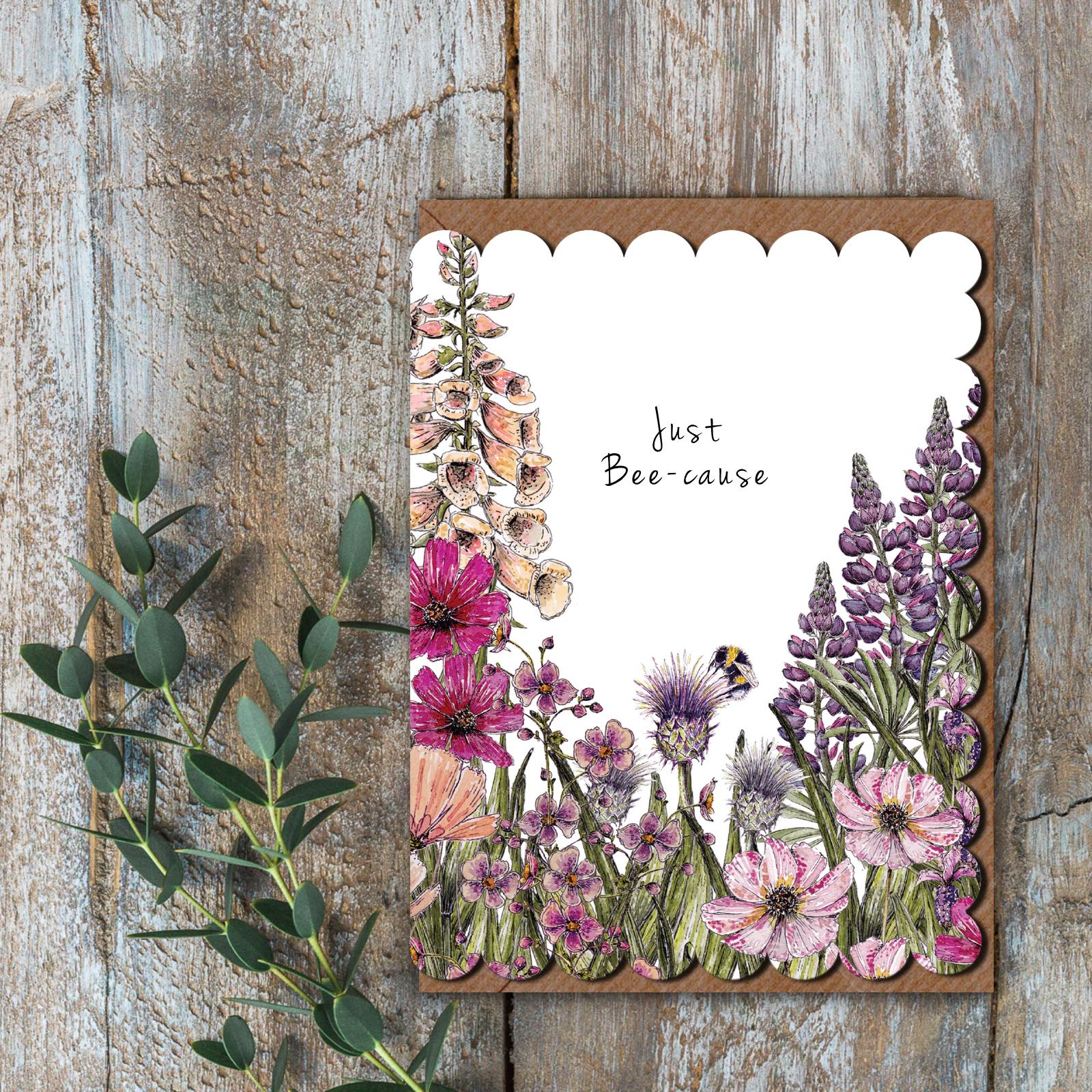 Picture of Just Beecause Card (Cello-Free)