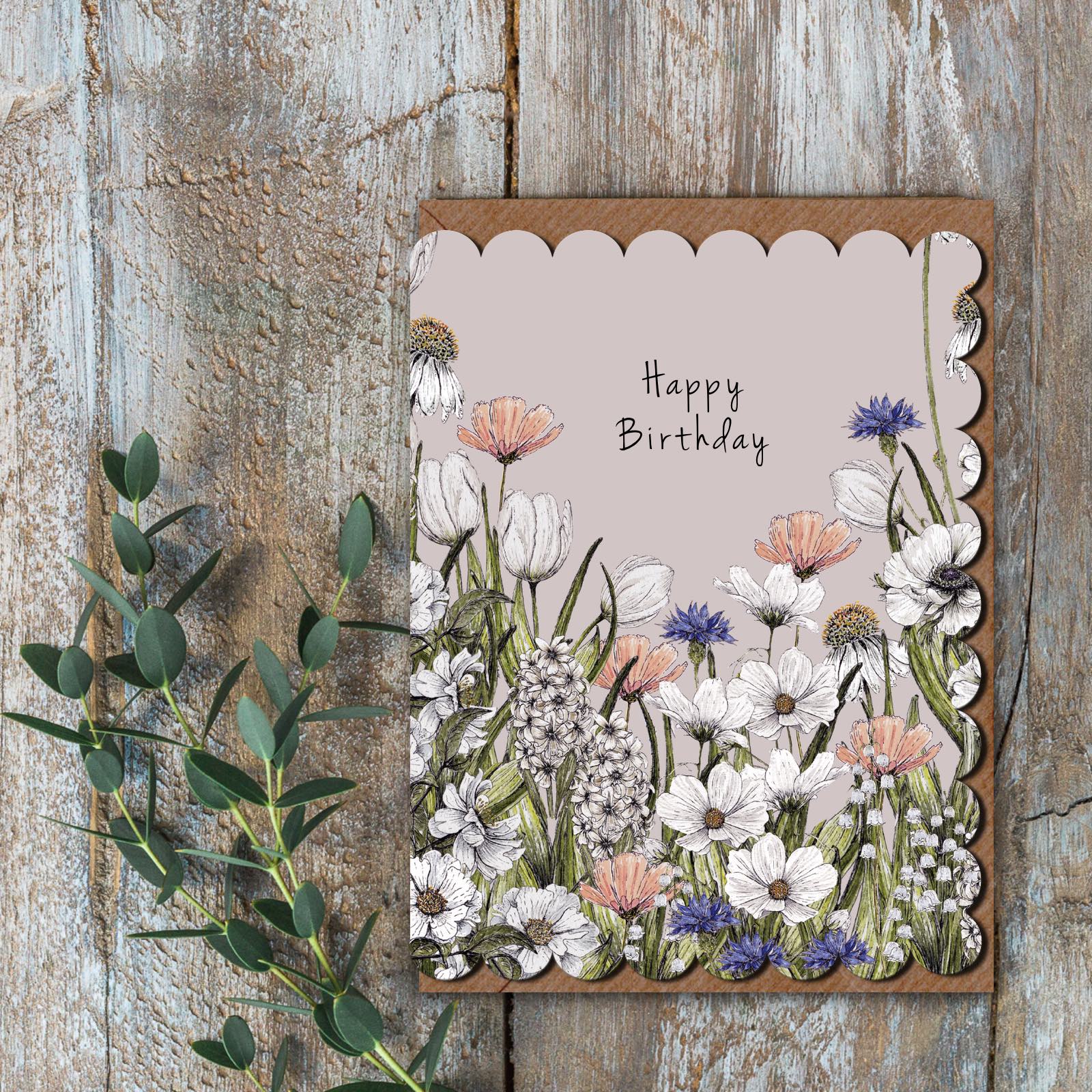 Picture of Happy Birthday Card (Cello-Free)