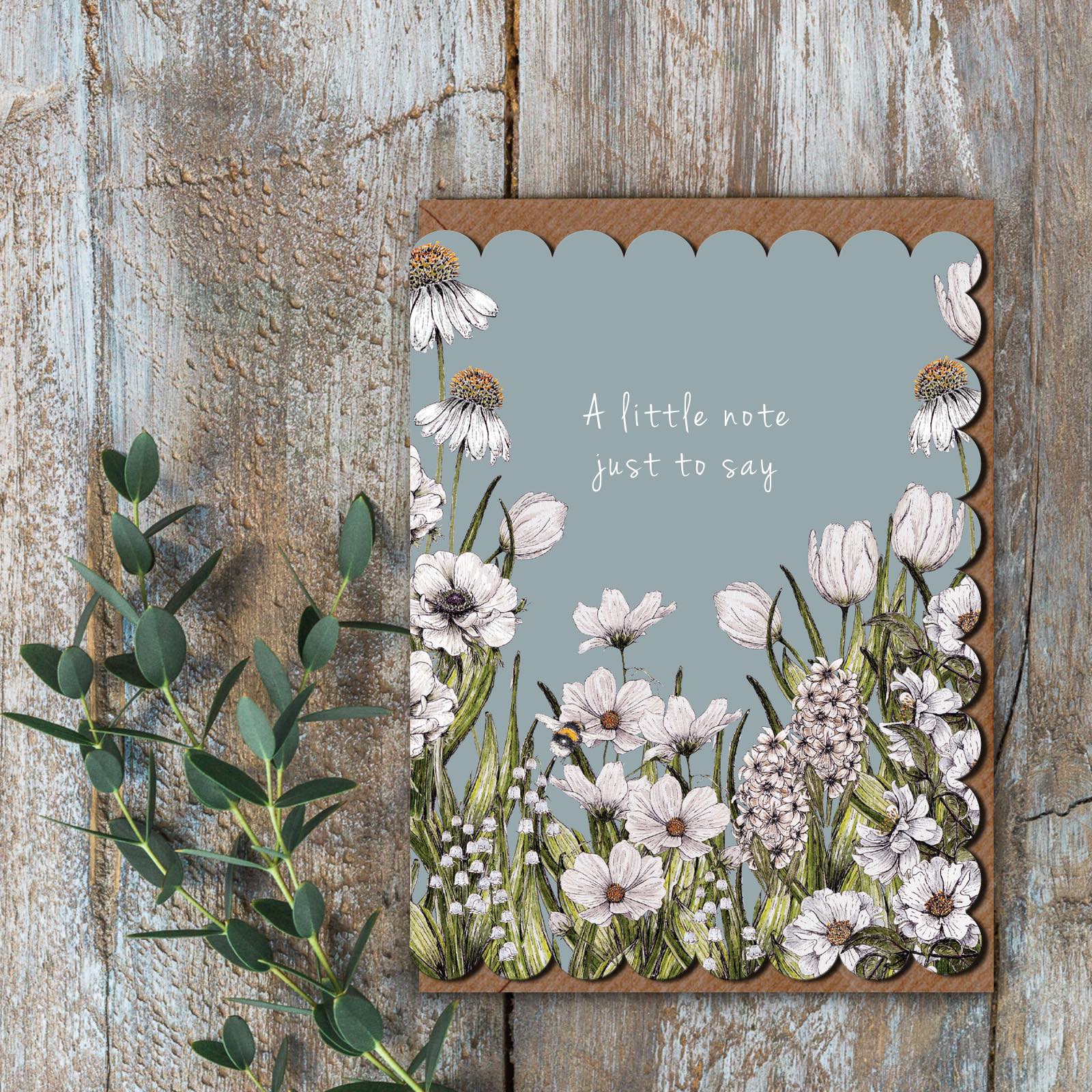 Picture of A Little Note Just to Say Card (Cello-Free)