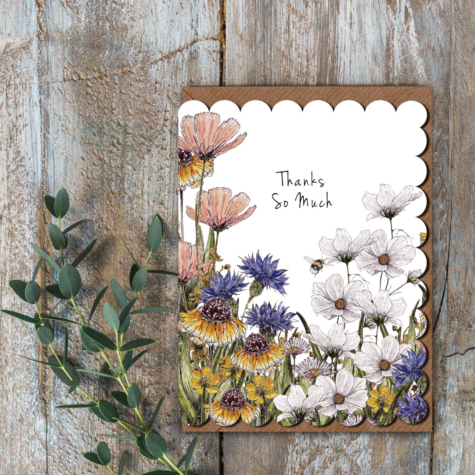 Picture of Thanks So Much Card (Cello-Free)
